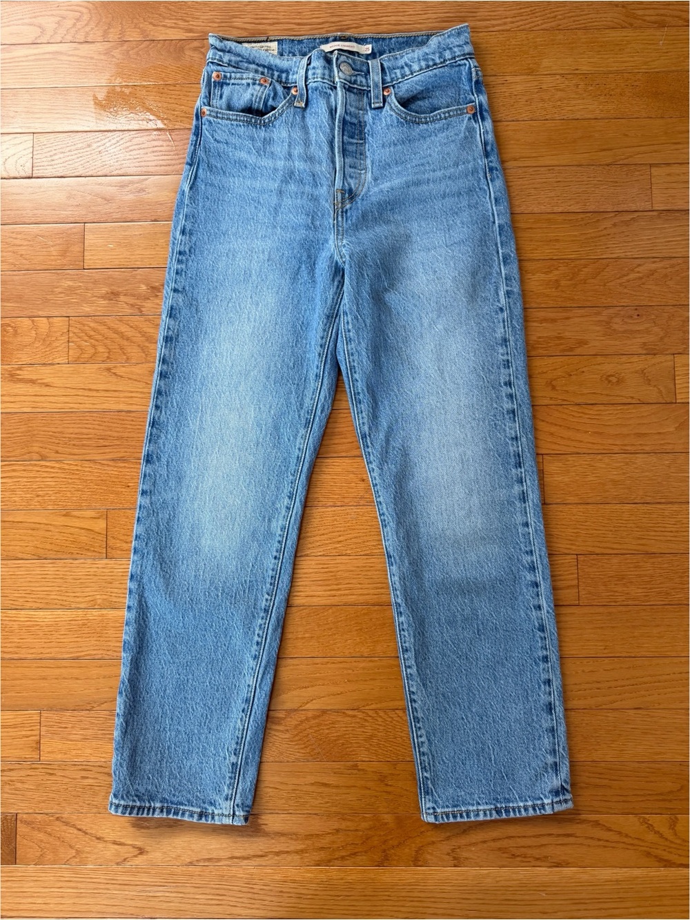 Levi’s Premium Blue Wedgie Straight Denim Jeans
